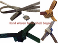 Silk sageo hand woven turtle shell